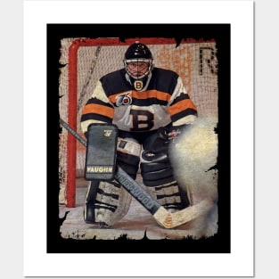 Daniel Berthiaume, 1991 in Boston Bruins (8 GP) Posters and Art